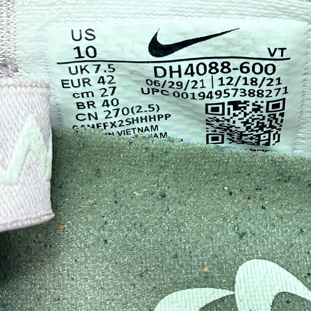 Nike Air VaporMax 2021 Flyknit Women's Size 10 Pink White Running Shoes Sneakers - Picture 10 of 10